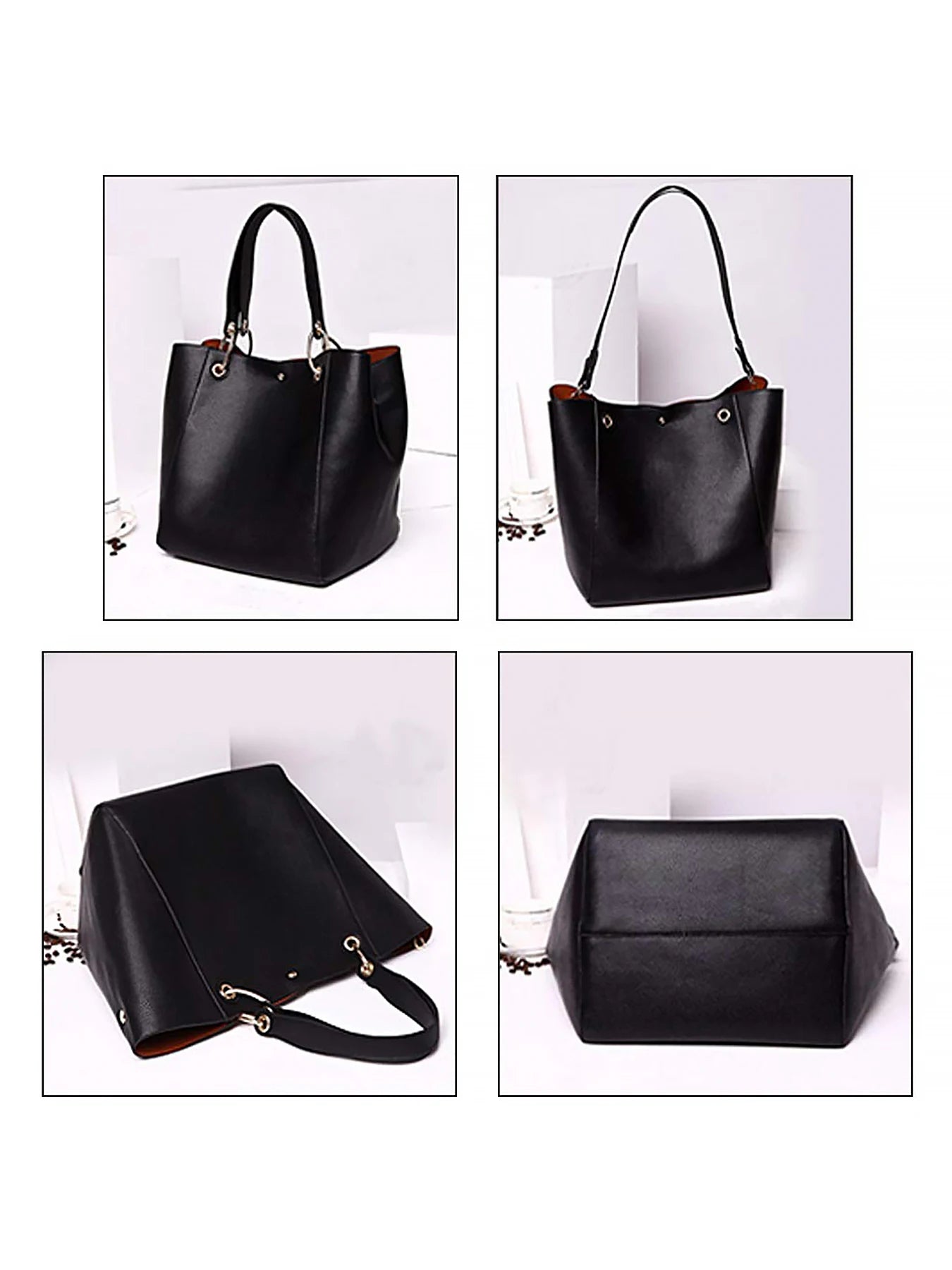 Handbags for Women Large Tote Bag PU Leather Waterproof Handbags Shoulder Bag Women's Top Handle Bag for Work Shopping Bag.
