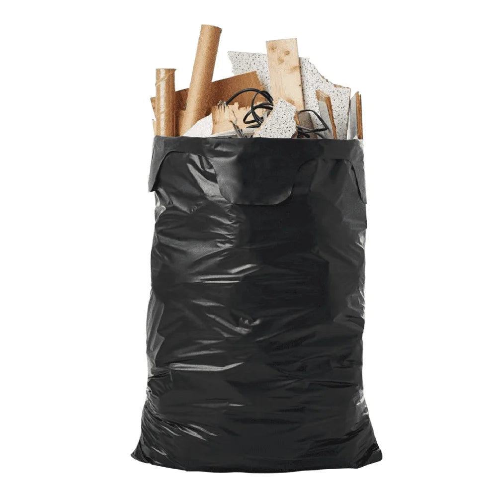 42 Gallon Heavy Duty Contractor Trash Bags 3 MIL Thick Flap Tie Closure Large Cleanup Bags Easy Dispensing 20 Count