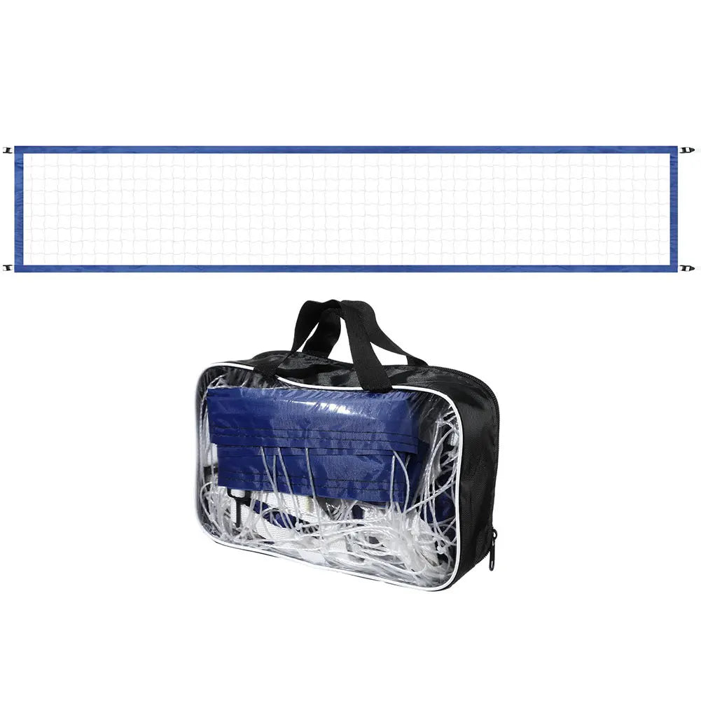 15 ft x 3 ft Folding Training Net with Carrying Bag Portable Volleyball Net Adjustable Pool Water Volleyball Net for Summer Party