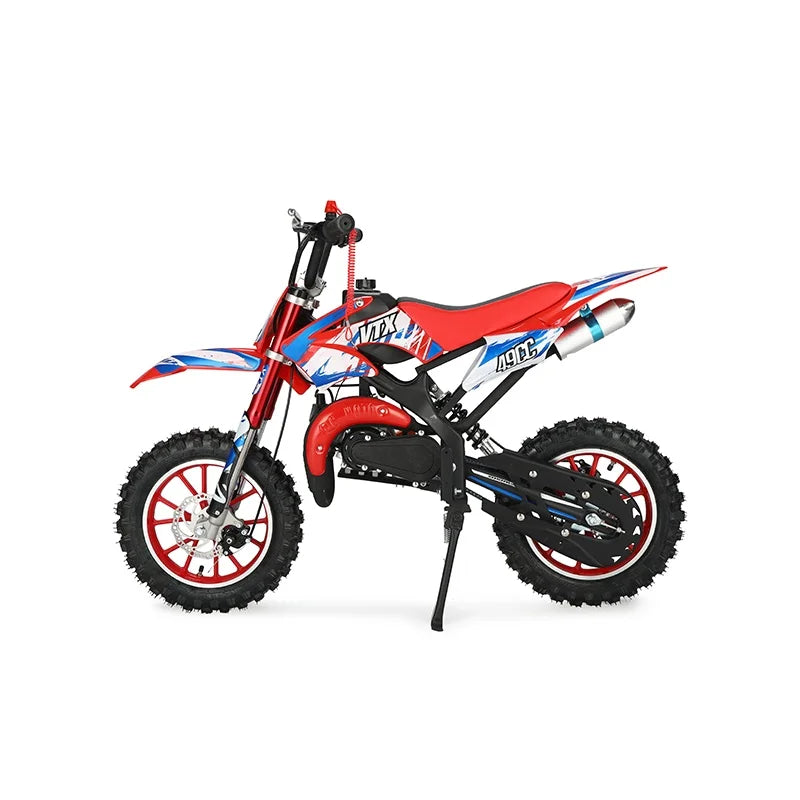 Poweful 2 Stroke Crosscycle 49CC OFF-road Gasoline Motorcycle Racing Dirt Bike Motorbike For Adult&Child