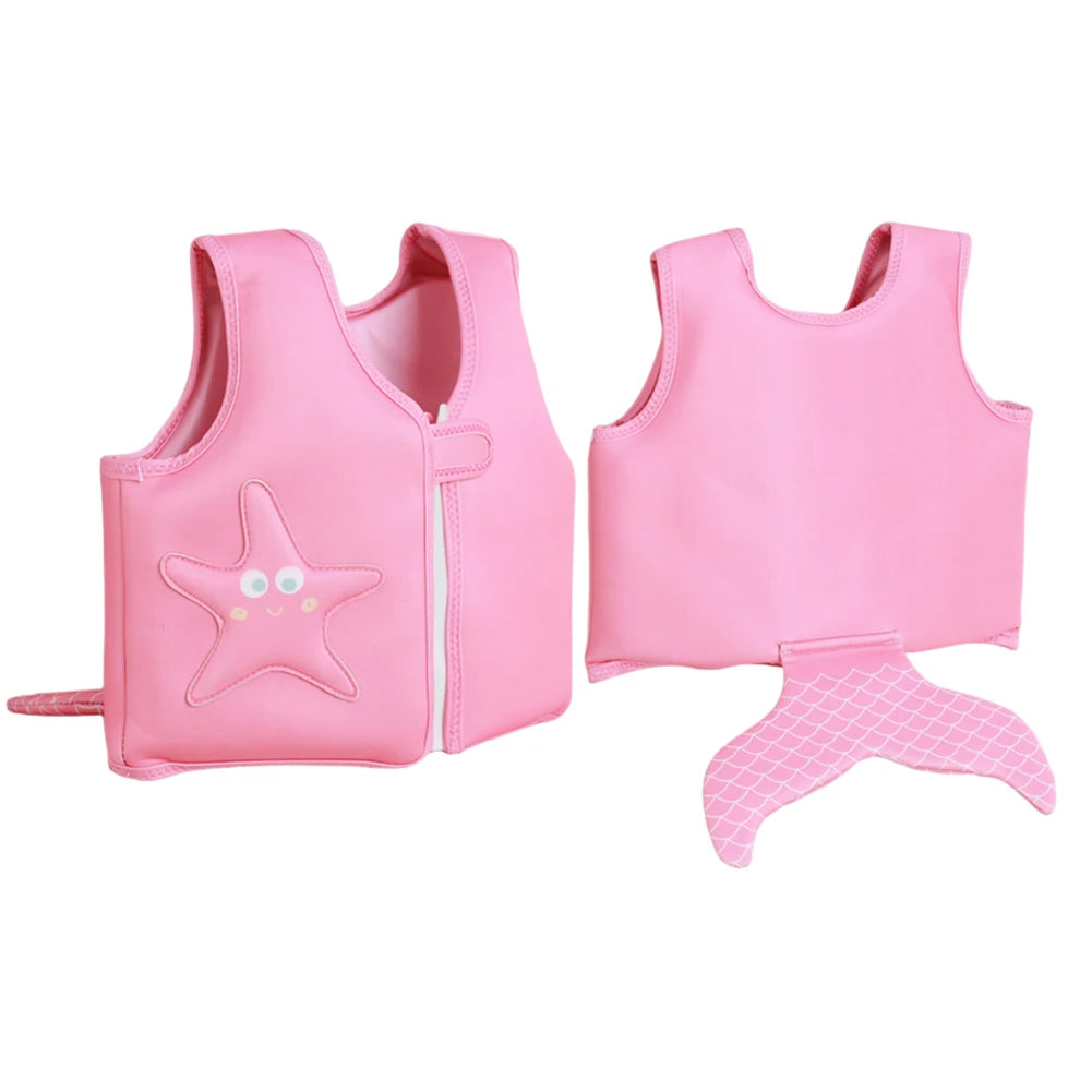 Baby Swimwear Cartoon Animal Summer Infant Buoyancy Vest Cute Three-dimensional Design Swim Gear Swimming Pool Accessories