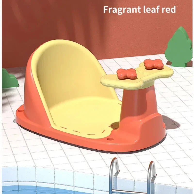 Children's Shower Seat Portable Shower Stand for Newborns and Young Children Children's Growth Accessories