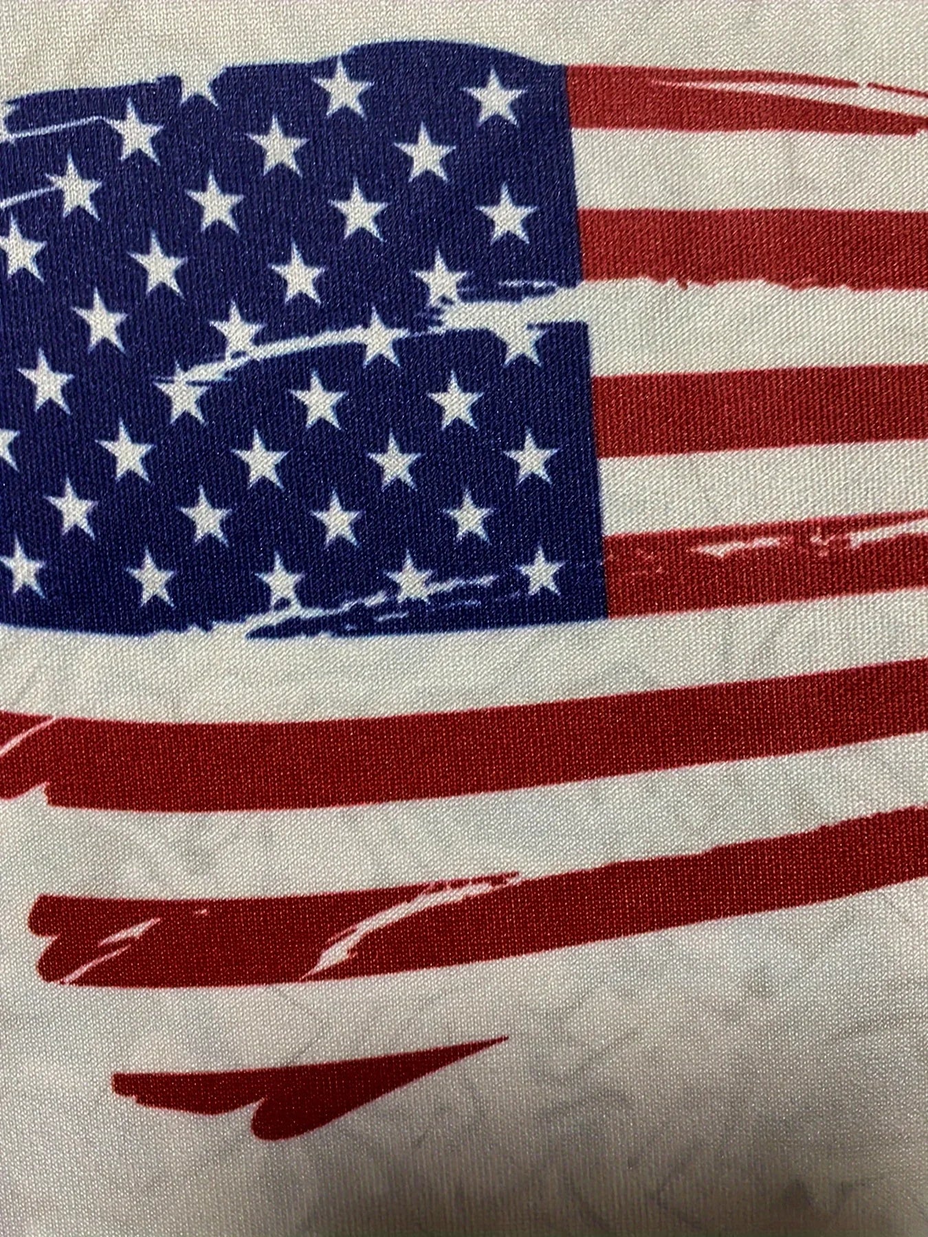 [American Flag Hoodie] Patriotic American Flag Hoodie - Men's Casual Polyester Pullover - Kangaroo Pocket, Long Sleeves, Distres