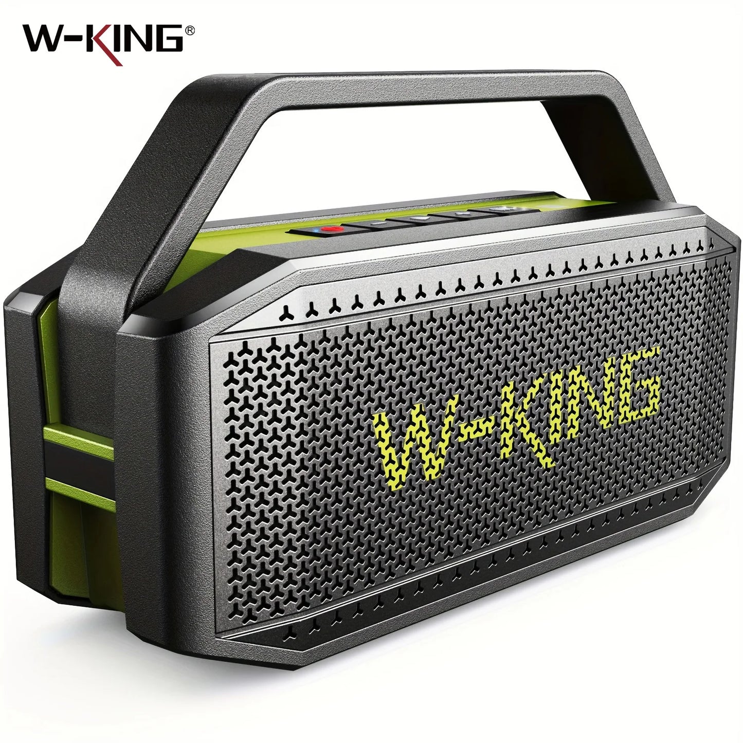 W-KING (100 W Peak) 60 W Portable Loud Bluetooth Speakers with Sub woofer, Outdoor Speaker Bluetooth Wireless Waterproof Speaker