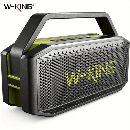 W-KING (100 W Peak) 60 W Portable Loud Bluetooth Speakers with Sub woofer, Outdoor Speaker Bluetooth Wireless Waterproof Speaker