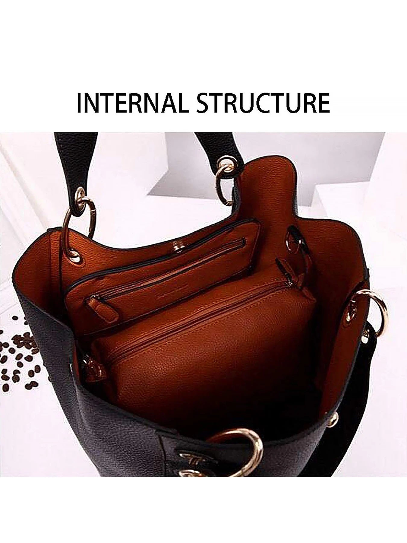 Handbags for Women Large Tote Bag PU Leather Waterproof Handbags Shoulder Bag Women's Top Handle Bag for Work Shopping Bag.