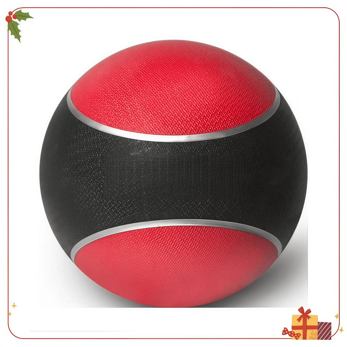 Barbell Rubber Medicine Ball, 10lb