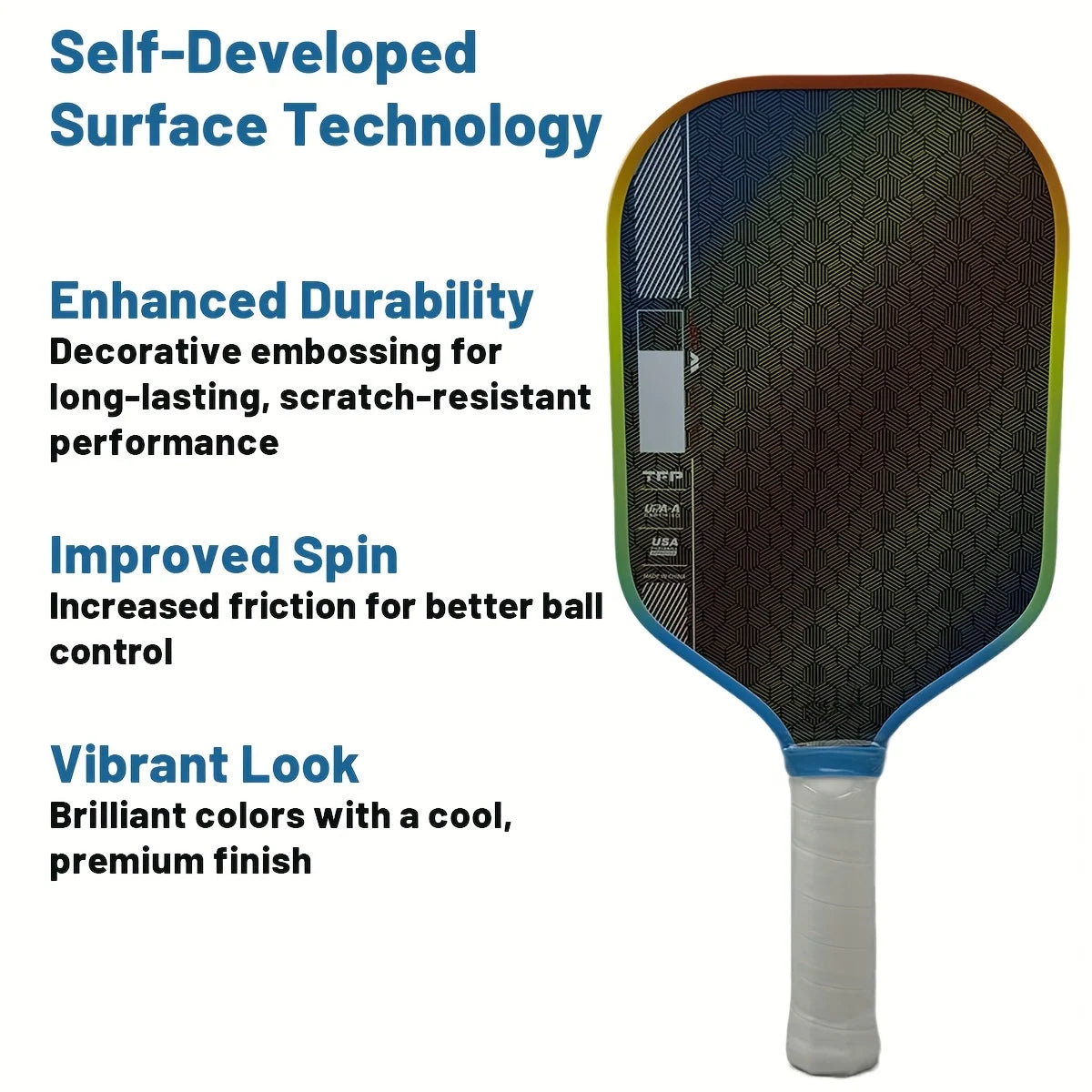 PER-Pro IV Pickleball Paddle OEM Gen 4 TFP Foam Core T700 Carbon Fiber