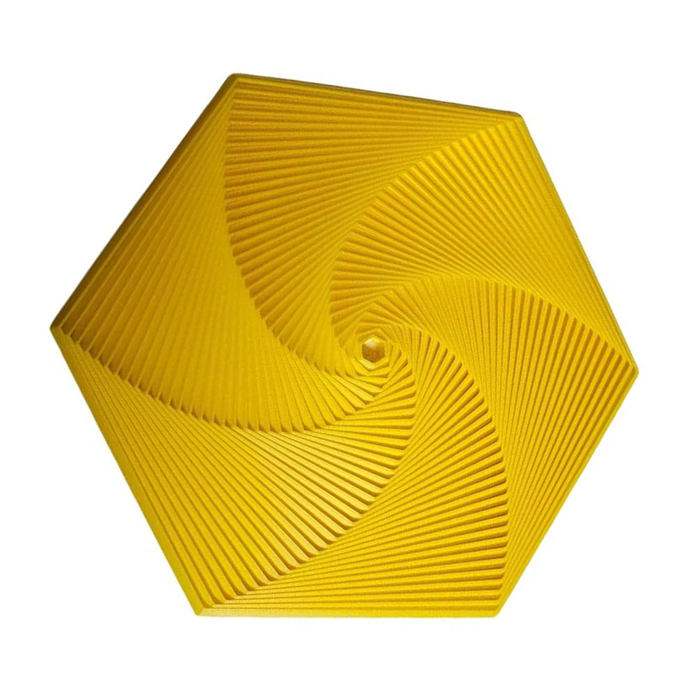 3D Printed Hexagonal Decompression Toy For Gift Colorful Unique Design Shape  Fractal Fidget Compact Exquisite Thoughtful Gifts