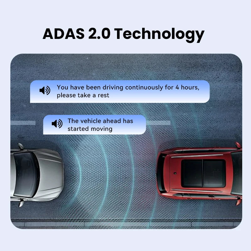 DDPAI 4K Dash Cam Z50 Pro 5GHz Wi-Fi GPS ADAS Night Vision 4G Connectivity Car DVR 24H Parking Support Front and Rear Cam