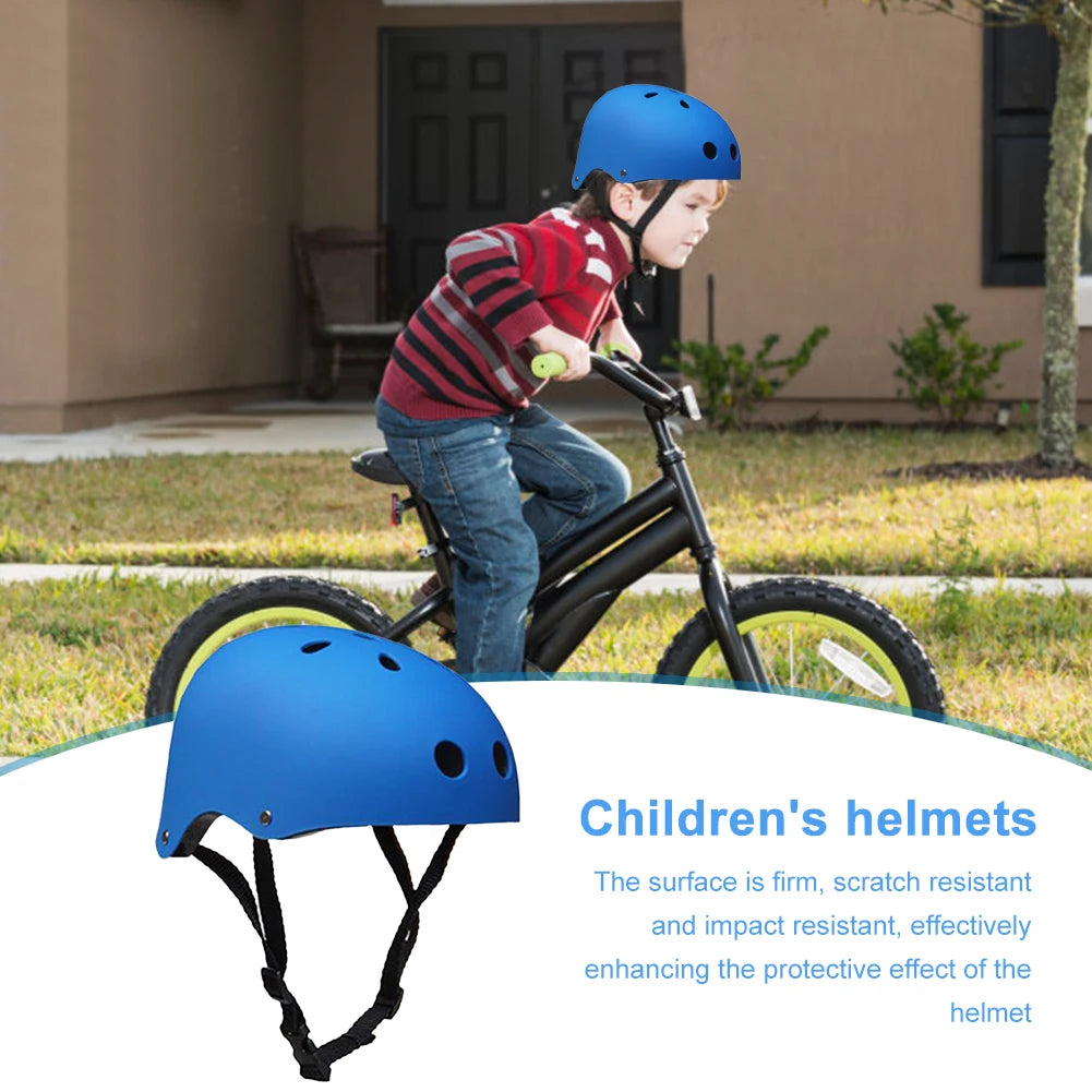 Adjustable Skating Roller Helmet Breathable Portable Safety Skateboarding Helmet Impact Protection Protective Gear for Children