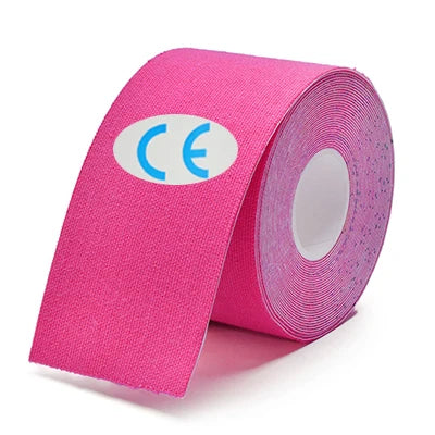 5 cm*5 m Sport Kinesiology Tape Athletic Elastic Knee pad Muscle Pain Relief Knee Taping Fitness Running Tennis Swimming Football