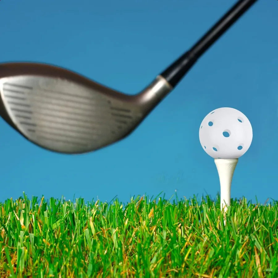 Joyberg Practice Golf Balls 24 Pack 42mm Plastic Golf Balls Practice Golf Balls for Backyard Training Golf Balls for Swing Prac