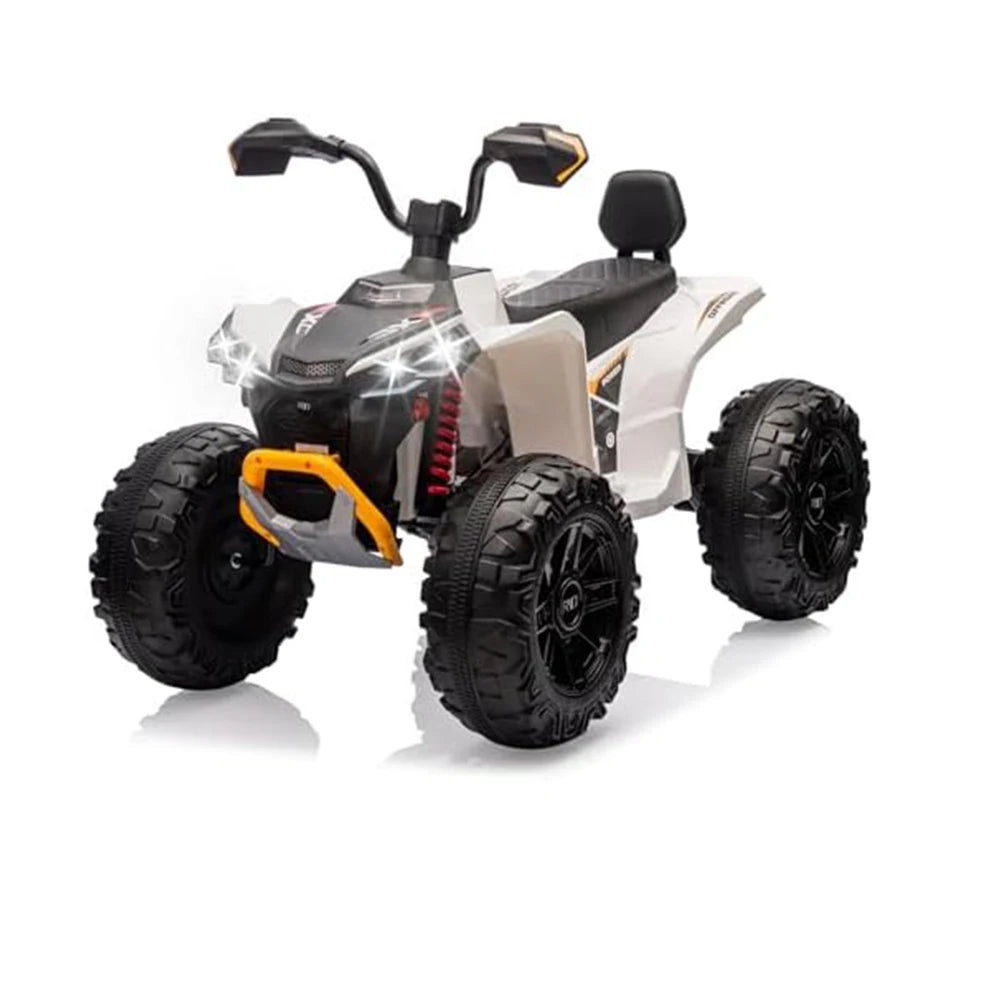 24V 2 Seater Electric ATV, Electric Car for Kids, Four-Wheeled Dirt Quad Car with Powerful Motor Off-Road Vehicle Electric Kids