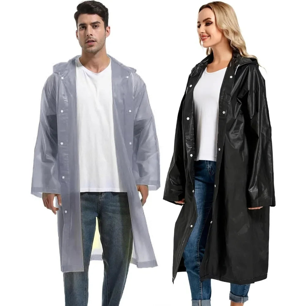 Waterproof Raincoat Outdoor Hiking Portable Adult Poncho Raincoat Emergency Anti-rain coat 2024 New fashion coloful choice