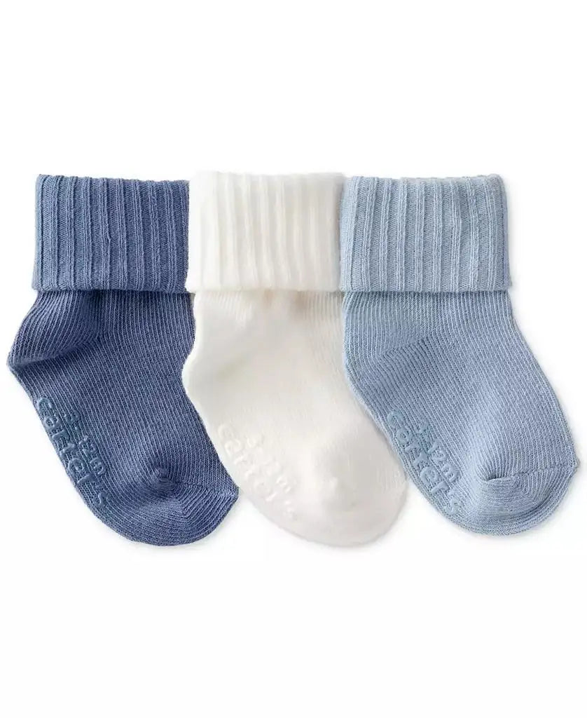 Carter's | Baby Boys 3-Pk. Gripper Socks