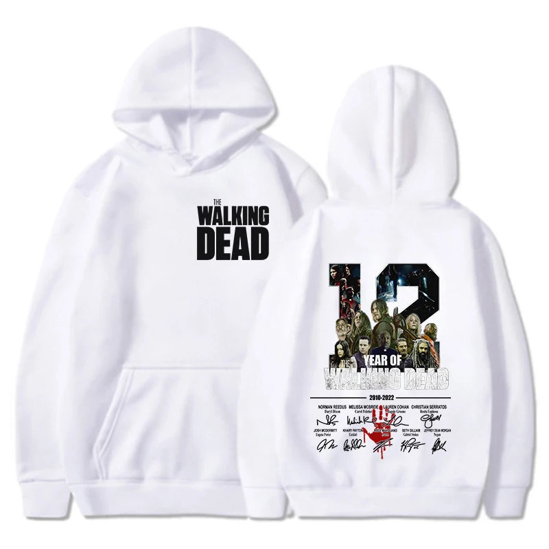 The New Autumn and Winter Fashion The Walking Dead Printed Sweatshirts and Casual Loose Sportswear for Both Men and Women