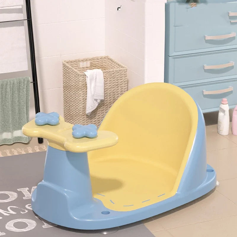 Children's Shower Seat Portable Shower Stand for Newborns and Young Children Children's Growth Accessories