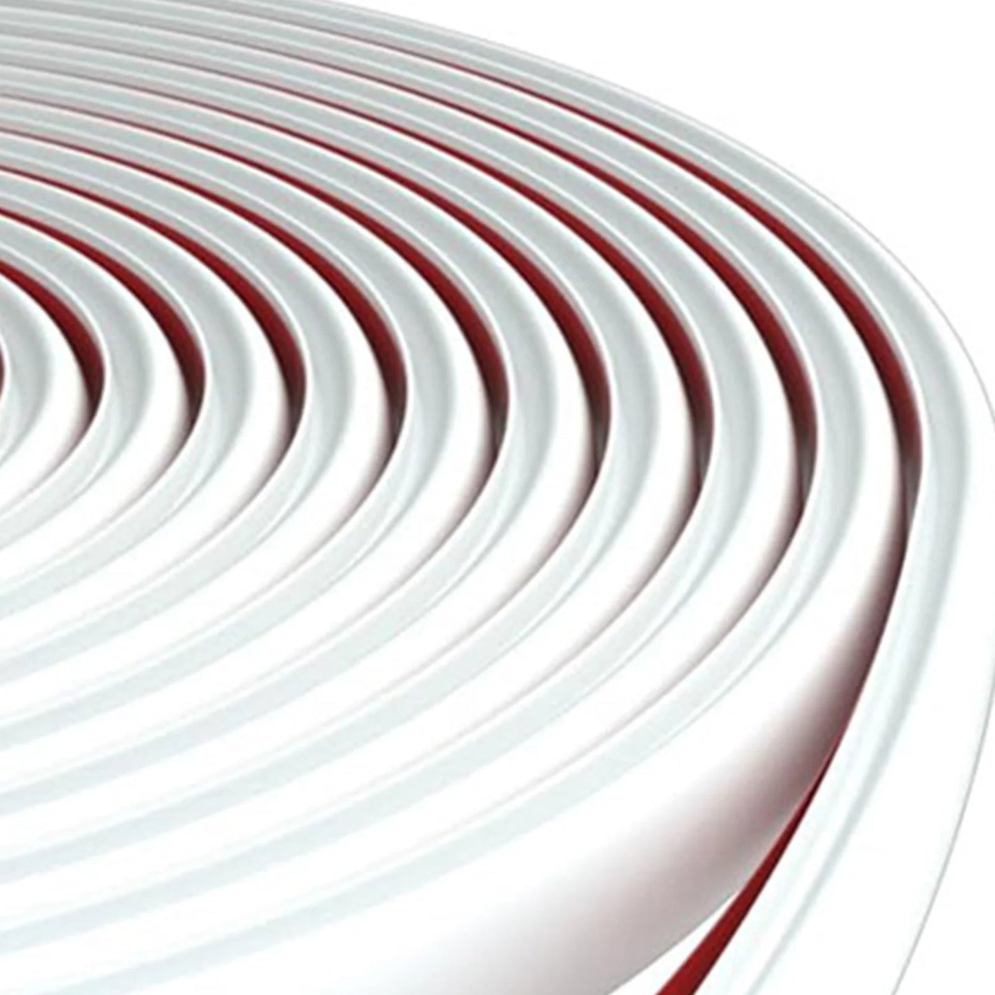 2 Piece Door windows Sealing Strips Draft Stopper Silicone Weather Strip Windproof Soundproof Seal Self Adhesive for Home Office