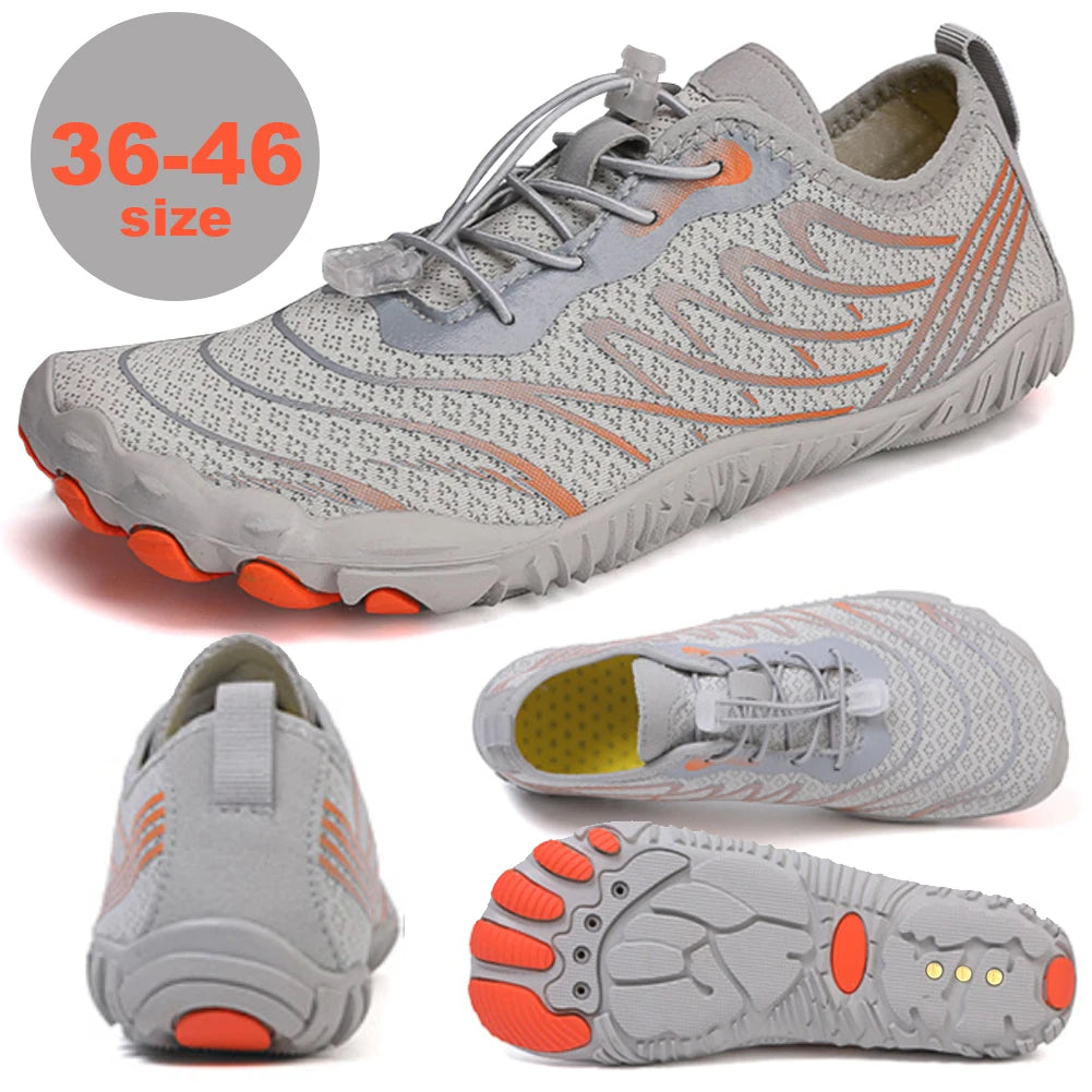 Grounding Shoes with Copper Breathable Aqua Shoes Non Slip Unisex Water Shoes Flexible Lightweight Barefoot Shoes for Men Women