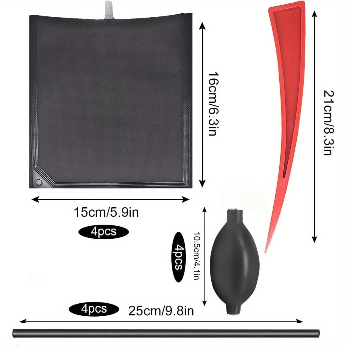 New Car Hook Rods Paintless Dent Repair Hail Remover Hooks Rods Kits Auto Body Dents Stainless Steel Hands Tools