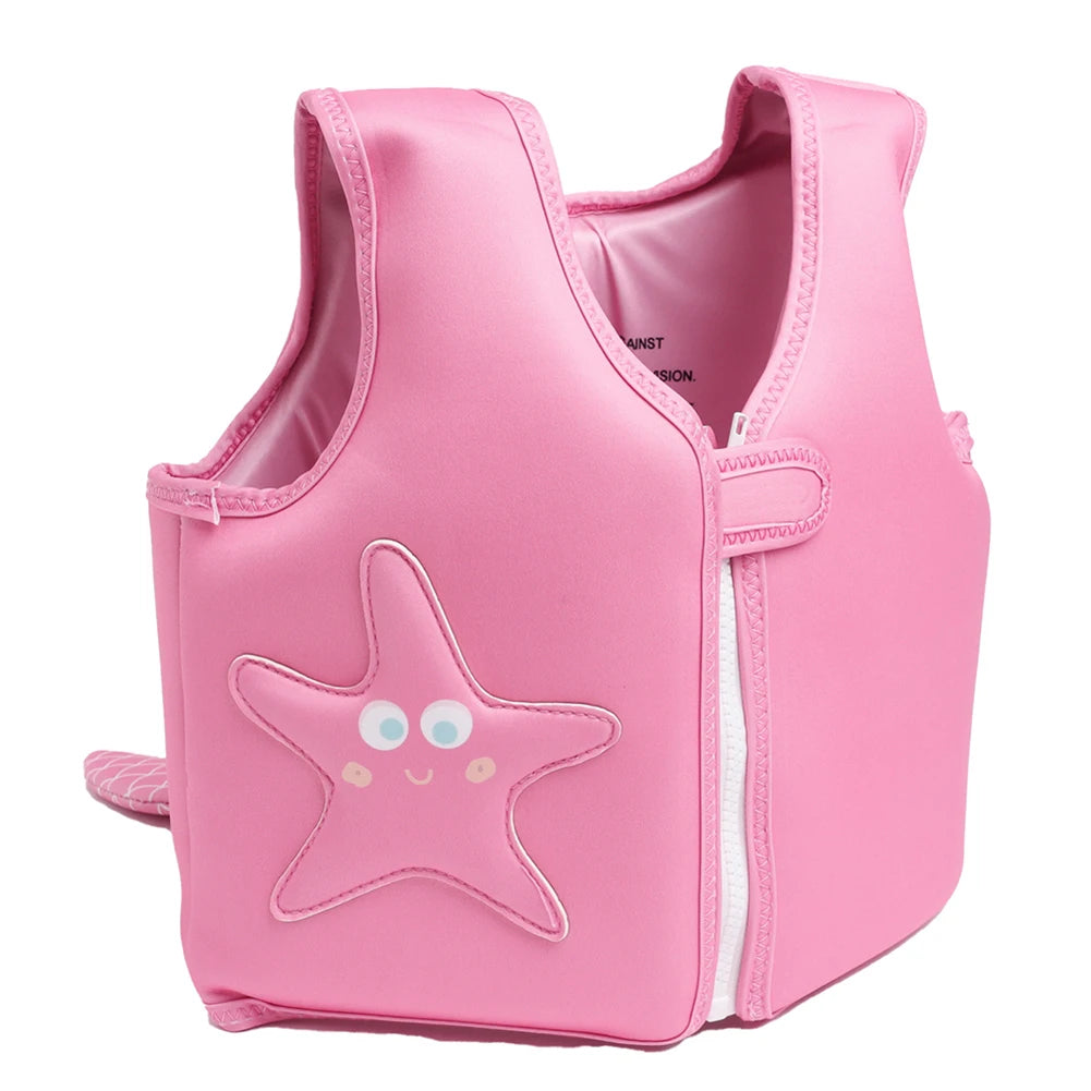Baby Swimwear Cartoon Animal Summer Infant Buoyancy Vest Cute Three-dimensional Design Swim Gear Swimming Pool Accessories