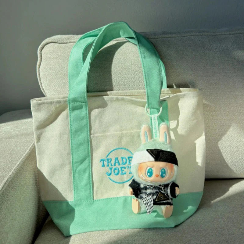 2025 Set of 4 Trader Joe's Mini Tote Bag Pastel