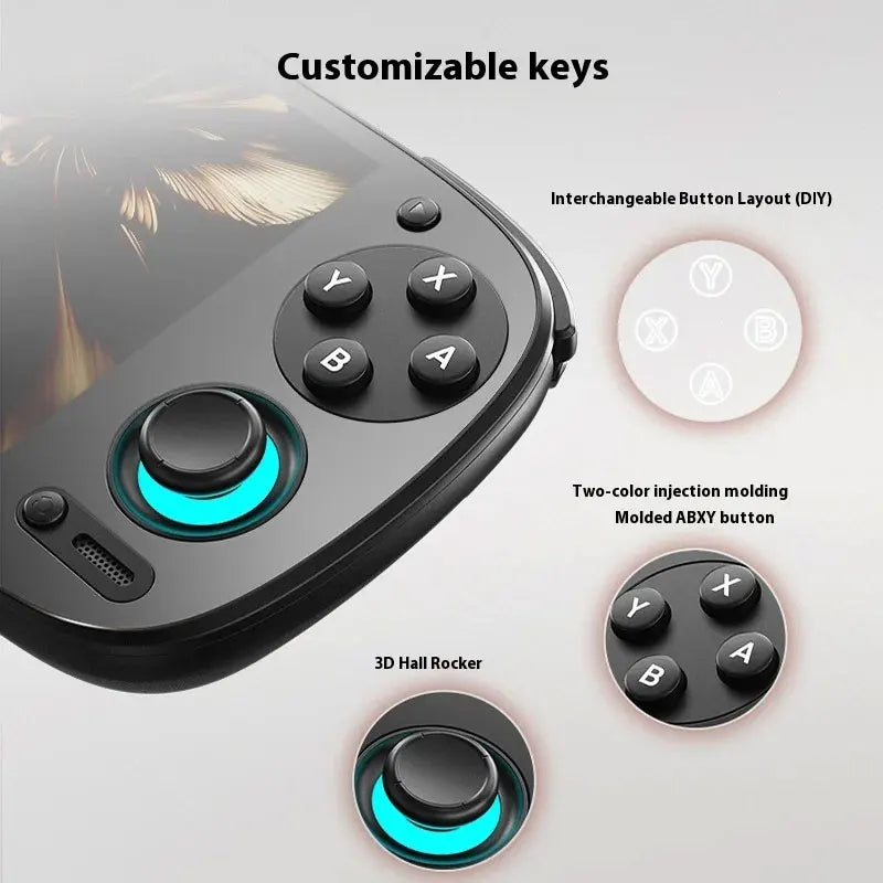 Retroid Pocket 5 SD865 5.5 Inch Oled HD Screen Bluetooth 5.1 Android 5000mAh Battery Android Handheld Game Console