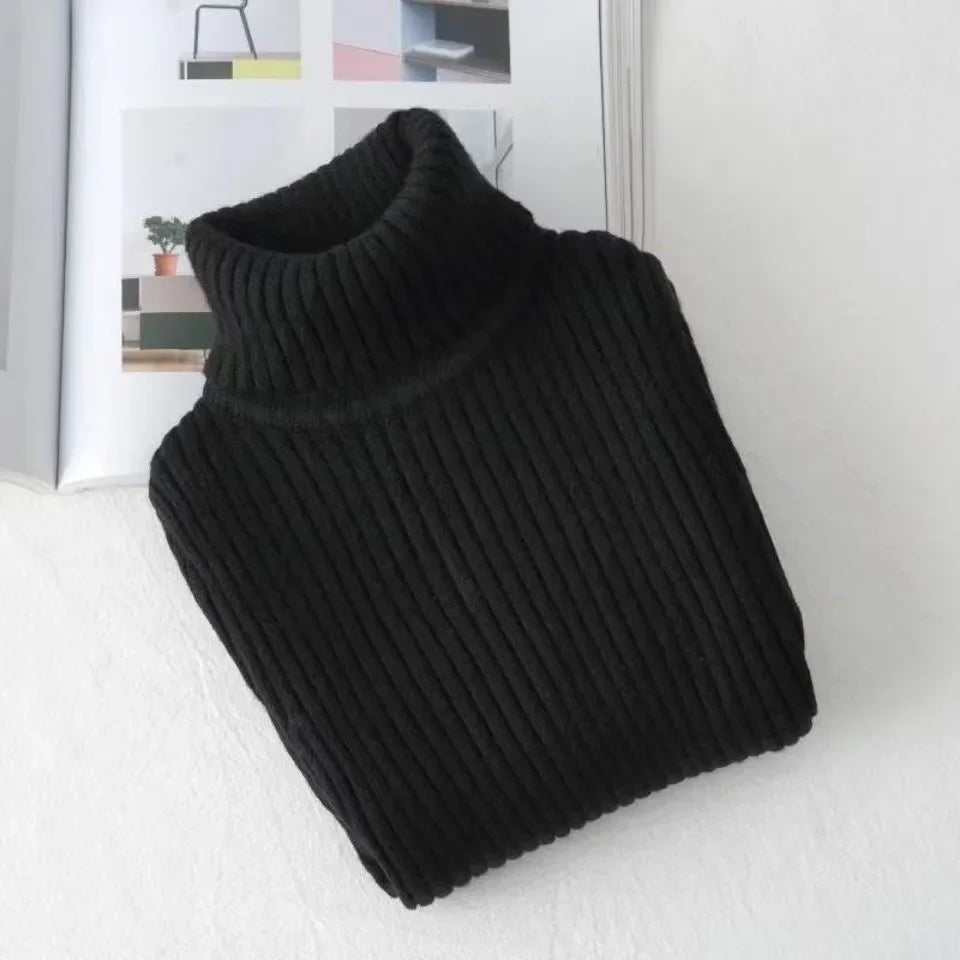 2026 New Sweater Kids Sweaters Autumn Turtleneck Sweaters 12 Mo - 10 Yrs Baby's, Girls & Boys Pullover Winter Knitted Bottoming Sweaters