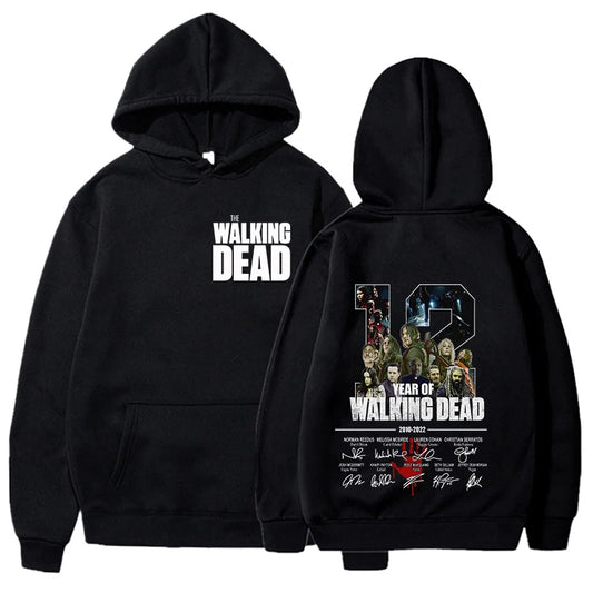 The New Autumn and Winter Fashion The Walking Dead Printed Sweatshirts and Casual Loose Sportswear for Both Men and Women
