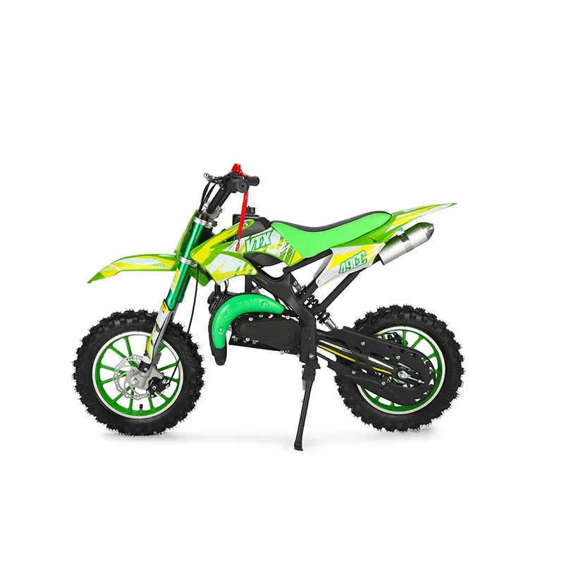 Poweful 2 Stroke Crosscycle 49CC OFF-road Gasoline Motorcycle Racing Dirt Bike Motorbike For Adult&Child