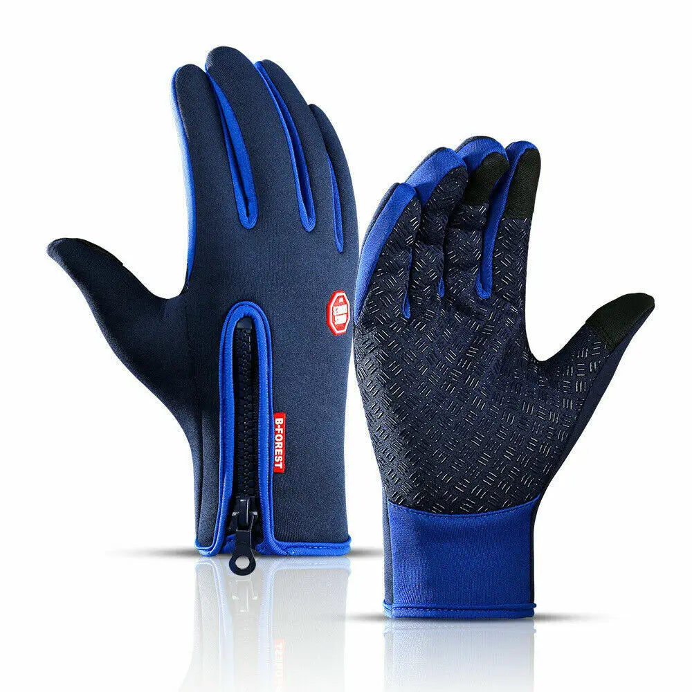 Winter Gloves - Touch Screen, Windproof, Thermal Gloves for Cold Weather Sports Men / Women Outdoor Cycling Motorcycle Non-Slip Gloves