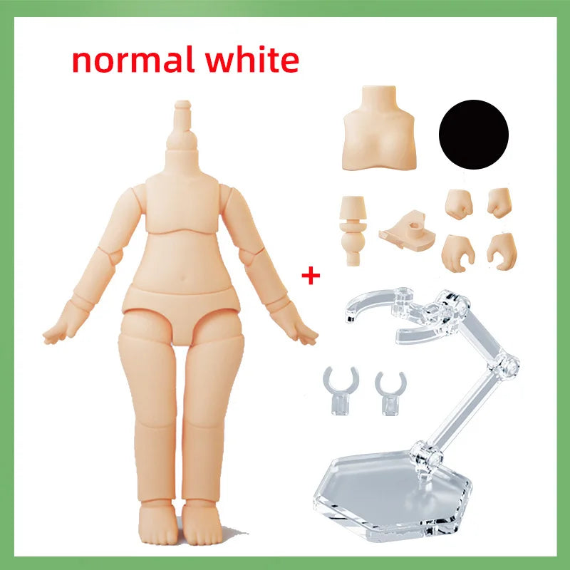 New YMY Body OB11 Bjd Body for GSC Head  Obitsu 11 1/12BJD Doll Body Spherical Joint Doll Toy Replacement Hand Accessories