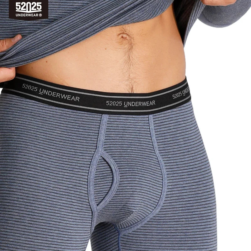 52025 Warm Men's & Women Thermal Leggings – Cotton Fleece-Lined Winter Pants, Breathable & Seamless for Ultimate Comfort